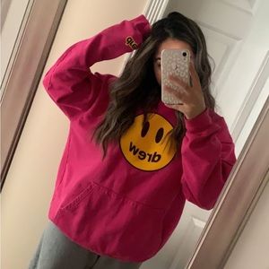 Pink Drew House hoodie!